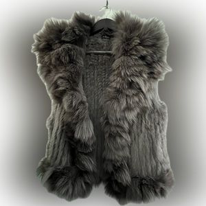 Ellian Fox/Rabbit Fur Vest-Pre-Loved